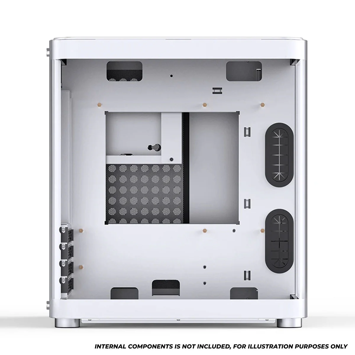 Jonsbo TK-1 M-ATX Separated Cabinet Computer Case (Black, White) - Image 34