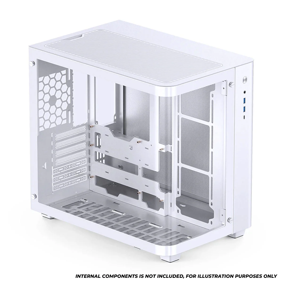 Jonsbo TK-3 ATX Separated Cabinet Computer Case (Black, White) - Image 31