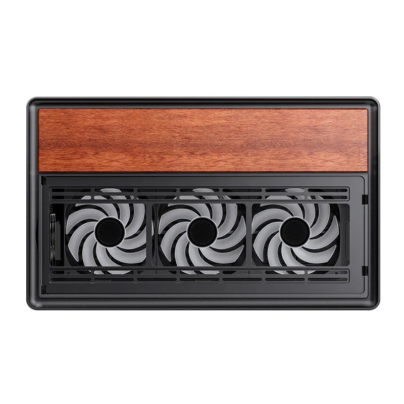 Jonsbo TK-4 Wood ATX Separated Cabinet Computer Case (Black) - Image 14
