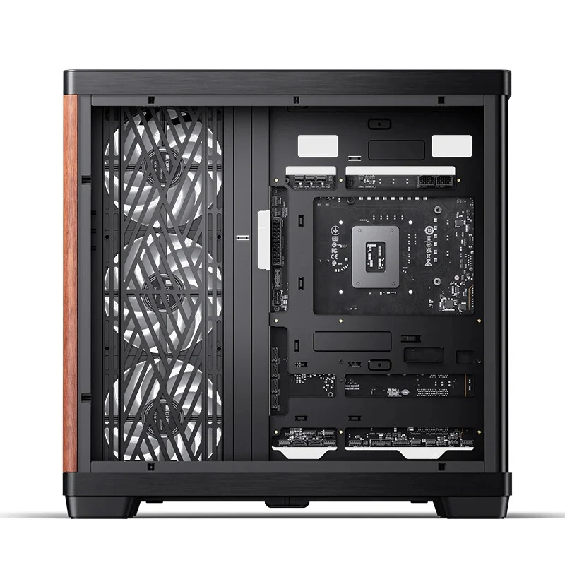 Jonsbo TK-4 Wood ATX Separated Cabinet Computer Case (Black) - Image 16