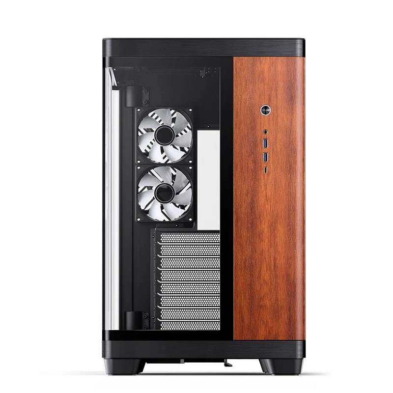 Jonsbo TK-4 Wood ATX Separated Cabinet Computer Case (Black) - Image 23