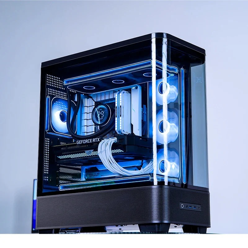 Jonsbo TK-5 ATX Computer Case (Black, White) - Image 23