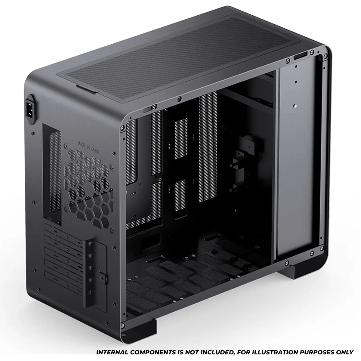 Jonsbo U4 Mini M-ATX Computer Case (Black, White) - Image 16