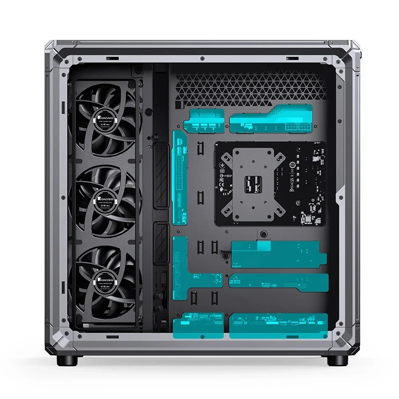 Jonsbo X400 ATX Computer Case (Grey, White) - Image 10
