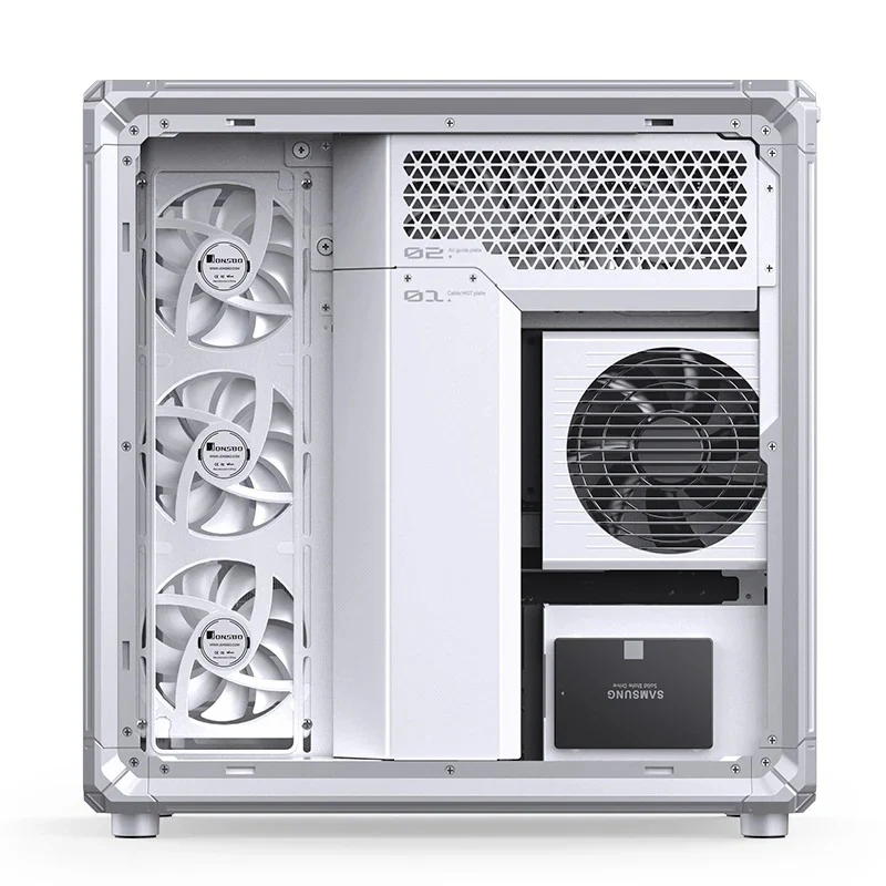 Jonsbo X400 ATX Computer Case (Grey, White) - Image 24