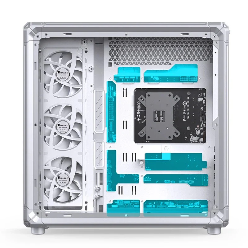 Jonsbo X400 ATX Computer Case (Grey, White) - Image 28