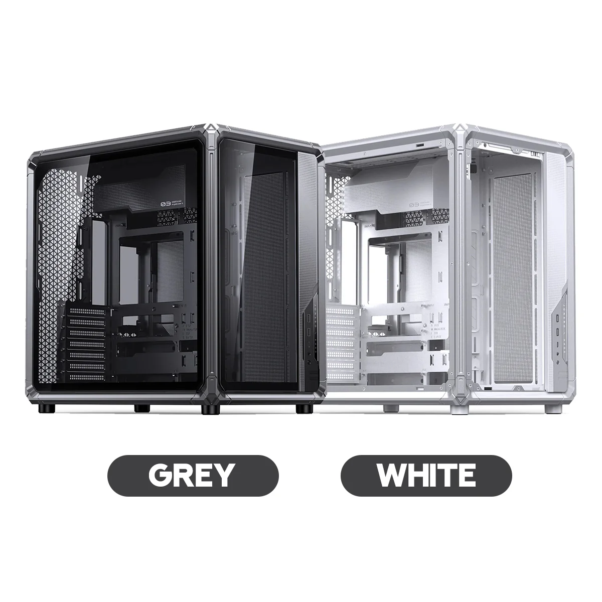 Jonsbo X400 ATX Computer Case (Grey, White) - Image 38