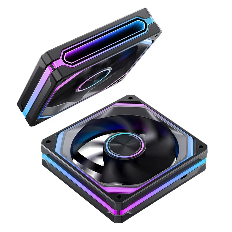 Jonsbo XA-120 120MM ARGB Infinity Mirror Series Fan (XA-120B Black, XA-120W White) - Image 2