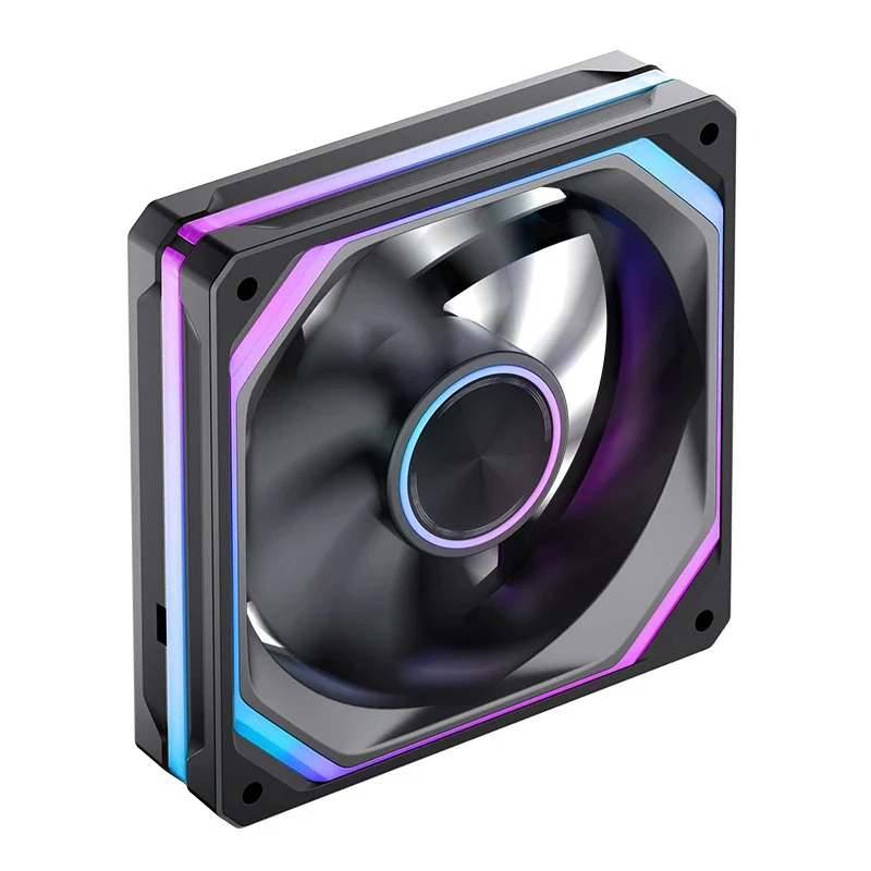Jonsbo XA-120 120MM ARGB Infinity Mirror Series Fan (XA-120B Black, XA-120W White) - Image 4
