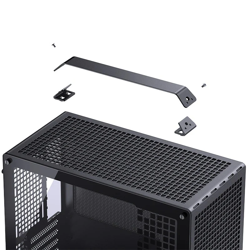 Jonsbo Z20 Mesh M-ATX Computer Case (Black, White) - Image 9