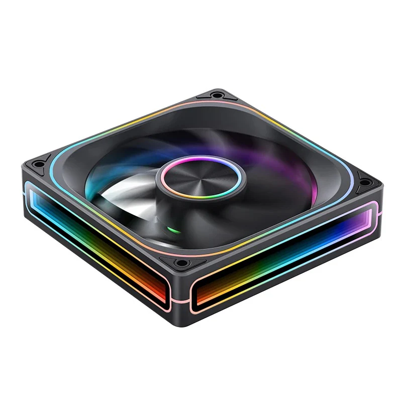 Jonsbo ZA-120 120mm ARGB Infinity Mirror Series Fan (Black, White) (ZA-120B, ZA-120W) - Image 4
