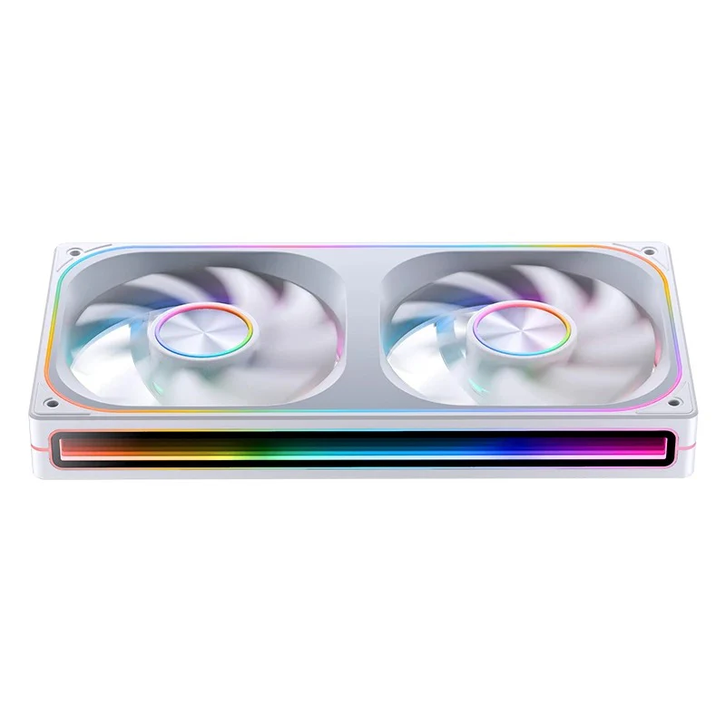 Jonsbo ZA-240 240mm ARGB Infinity Mirror Series Fan (Black, White) (ZA-240B, ZA-240W) - Image 17