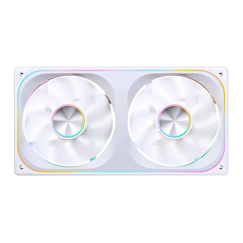 Jonsbo ZA-240WR 240mm ARGB Infinity Mirror Series Fan (White) - Image 11