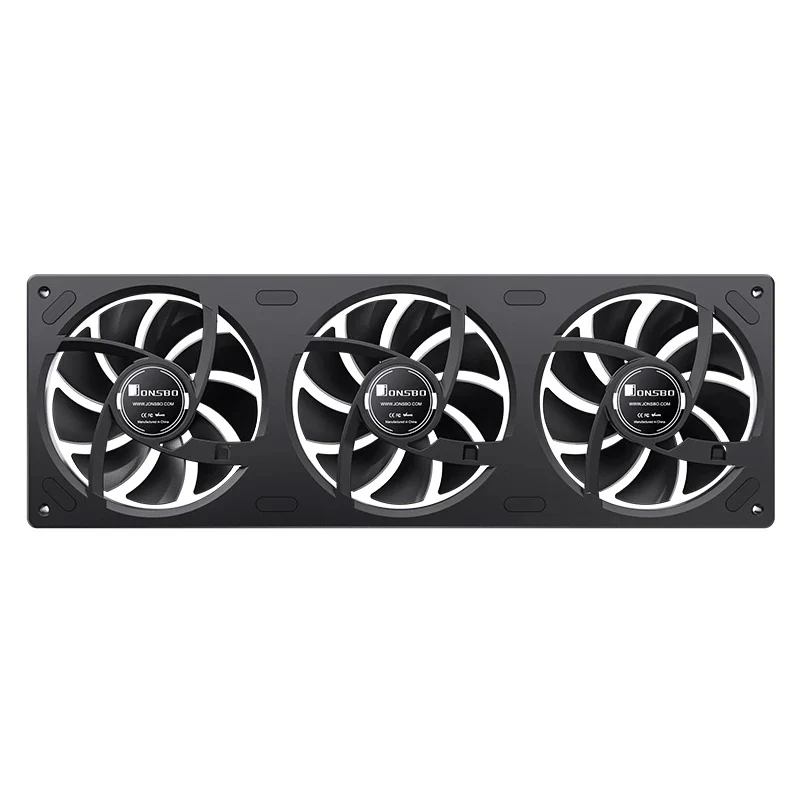 Jonsbo ZA-360BR 360mm ARGB Infinity Mirror Series Fan (Black) - Image 2