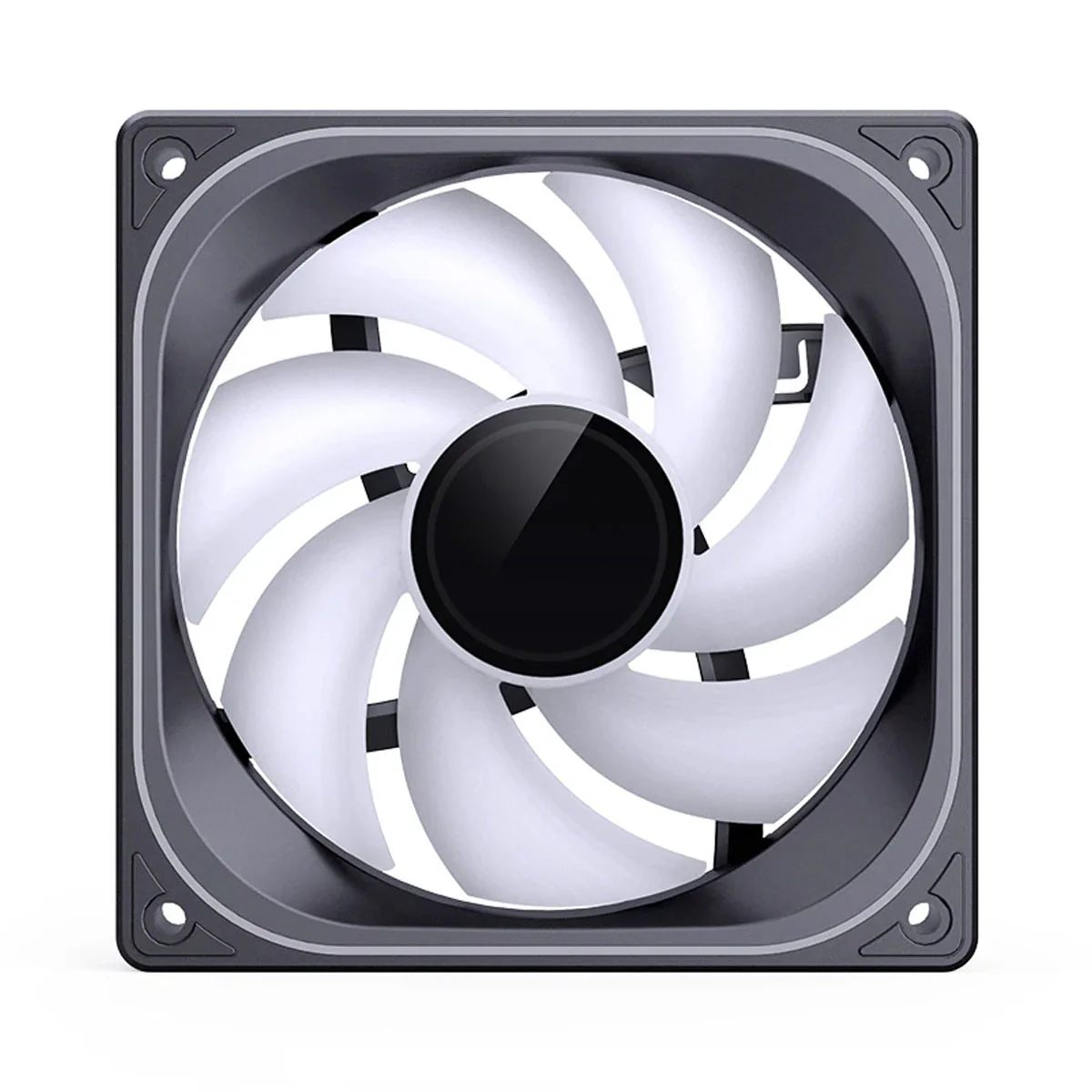 Jonsbo ZB-120BR 120mm ARGB Infinity Mirror Series Reverse Fan (Black) - Image 7