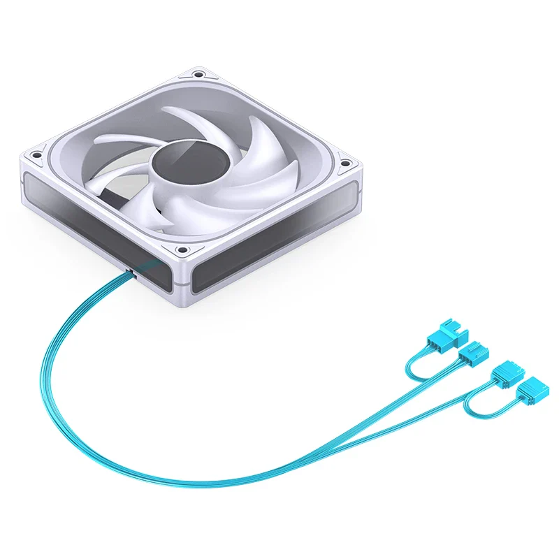 Jonsbo ZB-120W 120mm ARGB Infinity Mirror Series Fan (White) - Image 10