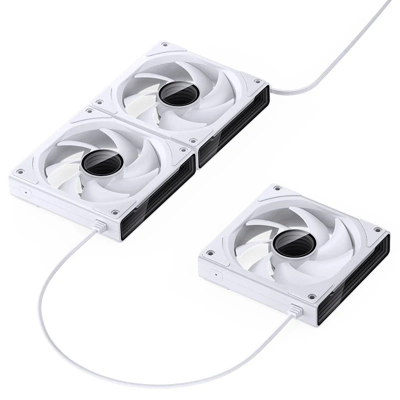 Jonsbo ZK-120WR ARGB 3-in-1 Reverse Magic Fan (White) - Image 13