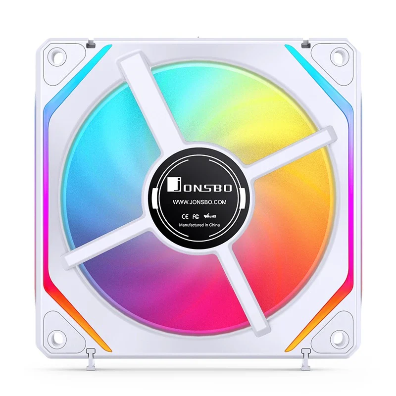 Jonsbo ZL-120WR ARGB 3-in-1 Reverse Magic Fan (White) - Image 7
