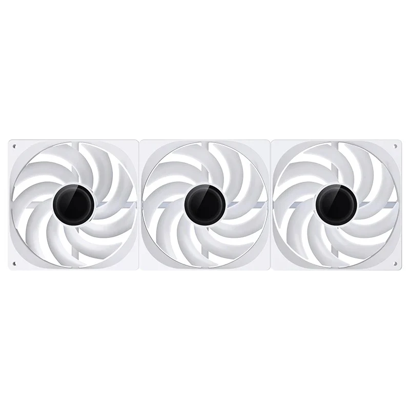Jonsbo ZW-140W ARGB 3 in 1 Integrated Conjoined Fan (White) - Image 8