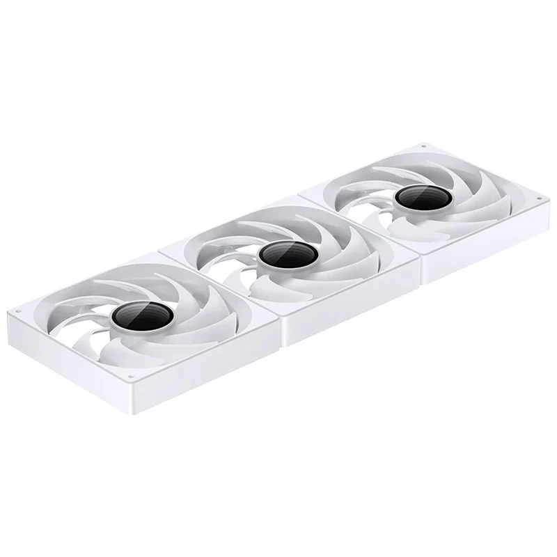 Jonsbo ZW-140W ARGB 3 in 1 Integrated Conjoined Fan (White) - Image 9