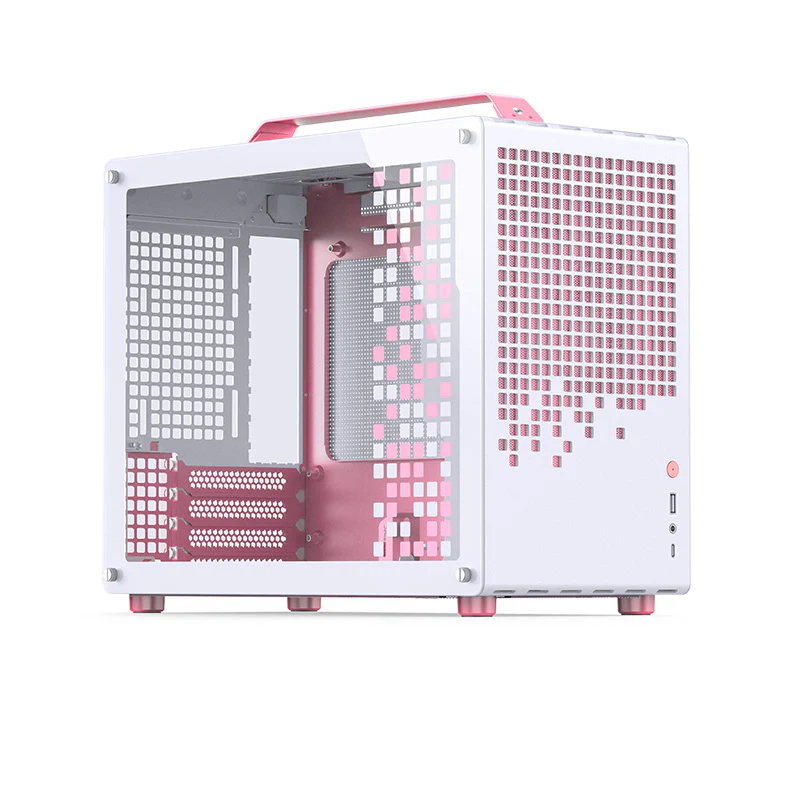 Jonsbo Z20 M-ATX Computer Case (Black, Orange/Black, Pink/White, White) - Image 17