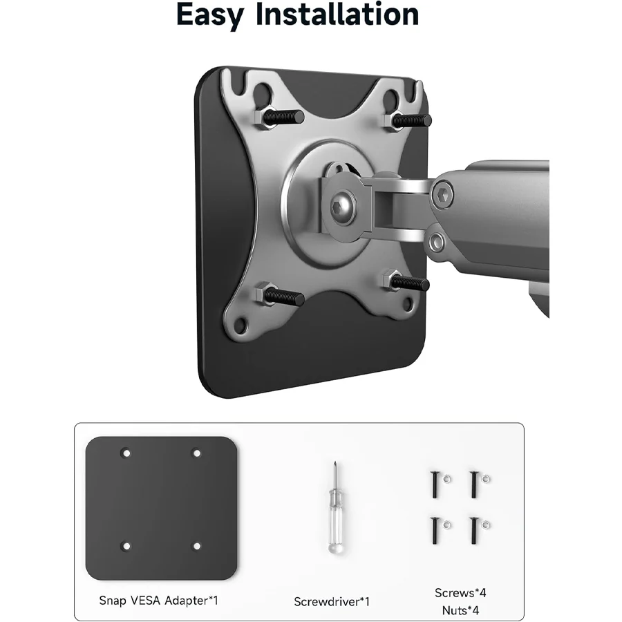 JSAUX Snap VESA Adapter for FlipGo (Black) (SD0203A) - Image 3