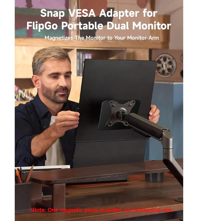 JSAUX Snap VESA Adapter for FlipGo (Black) (SD0203A) - Image 7