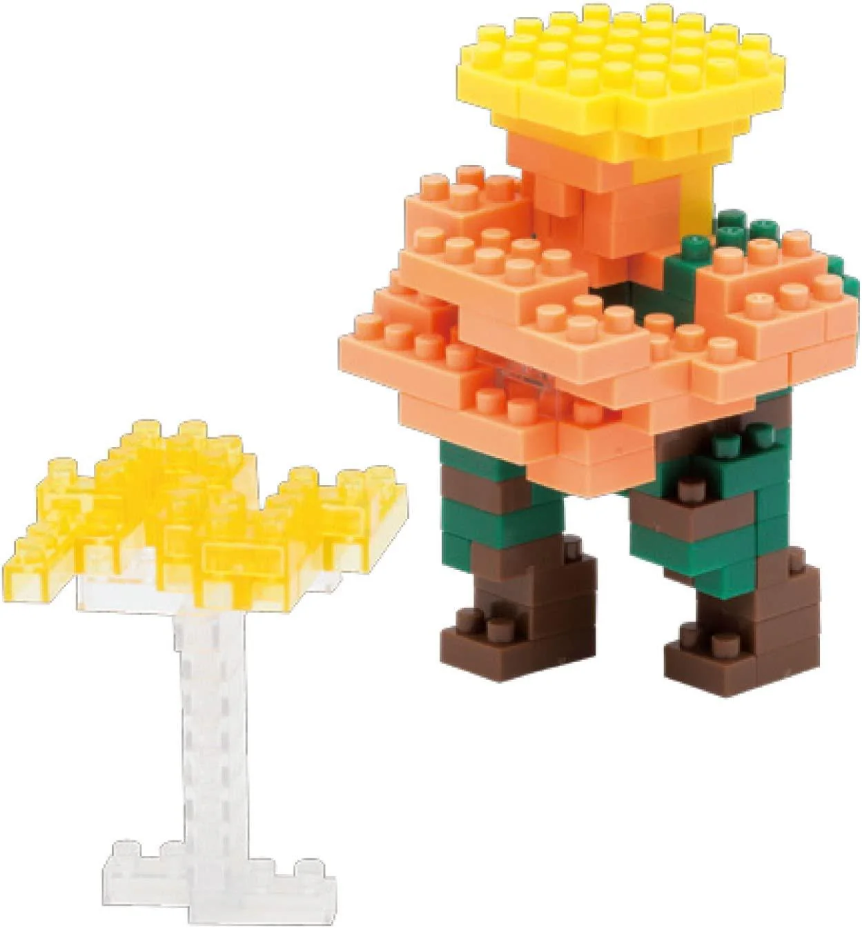 Kawada Nanoblock Street Fighter II Guile (NBCC_017)