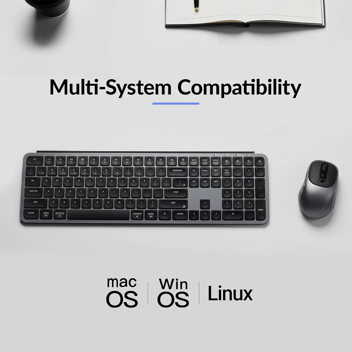 Keychron B6 Pro Full-Size Keyboard and BM24 Mouse Wireless Combo (KCBD4) - Image 5