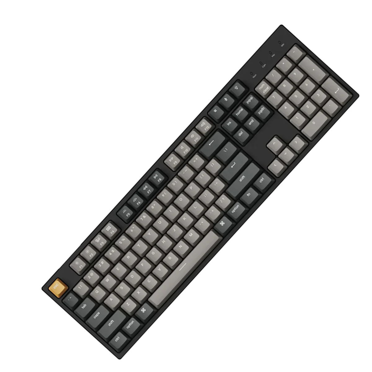 Keychron C2 Pro QMK/Via RGB Backlit Hot-Swappable Full Size Wired Mechanical Keyboard (K Pro Red Switch, K Pro Brown Switch) - Image 7