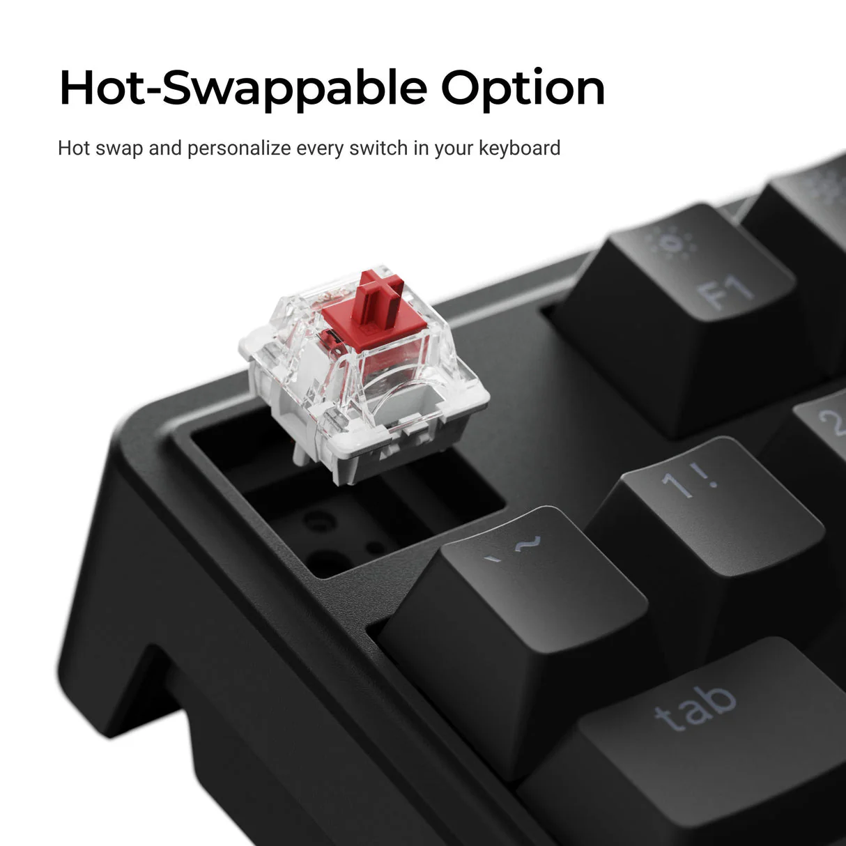 Keychron C3 Pro 8K QMK RGB Hot-Swappable 80% TKL Wired Custom Mechanical Keyboard (Super Banana Switch, Super Brown Switch, Super Red Switch) - Image 8