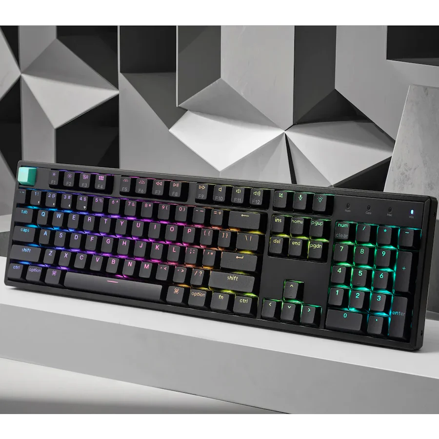 Keychron K10 HE Standard Version Full Size Wireless Magnetic Switch Custom Keyboard - Black (Gateron Double-Rail Magnetic Nebula Switch) (K10H-J1) - Image 3