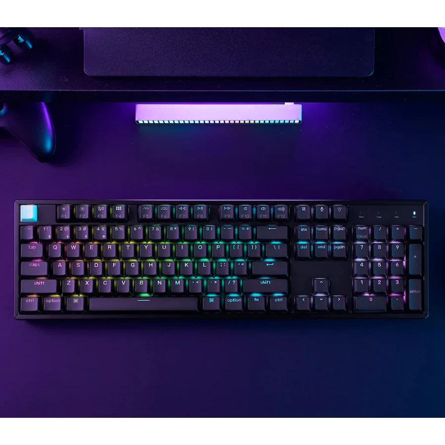 Keychron K10 HE Standard Version Full Size Wireless Magnetic Switch Custom Keyboard - Black (Gateron Double-Rail Magnetic Nebula Switch) (K10H-J1) - Image 4