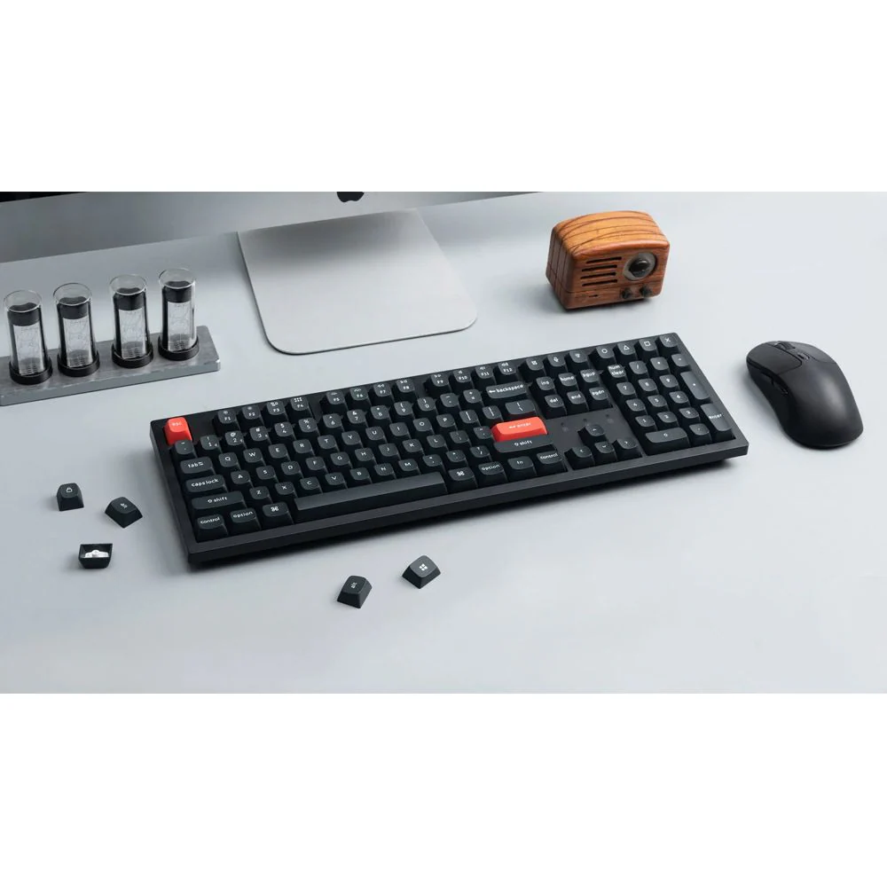 Keychron K10 Pro QMK/Via Fully-Assembled RGB Backlit Full Size Wireless Mechanical Keyboard (Black) - Image 5