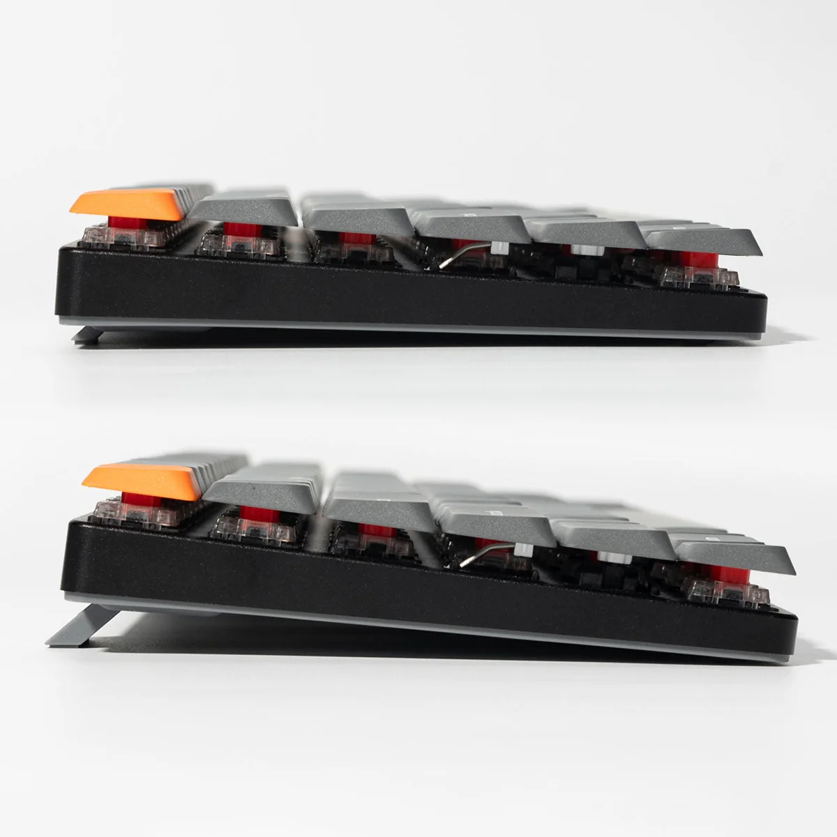 Keychron K17 Max QMK RGB Backlight Hot-Swappable Wireless Custom Mechanical Keyboard (Low Profile Gateron Mechanical Brown Switch, Red Switch) (K17M-H3, K17M-H1) - Image 6