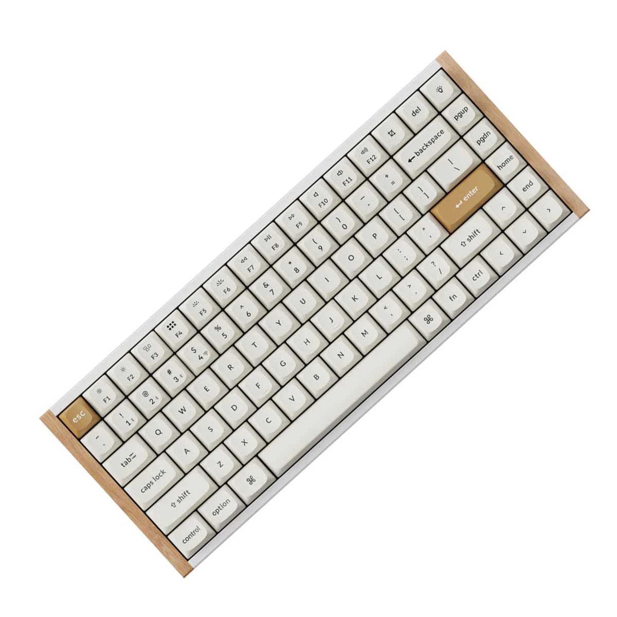 Keychron K2 HE Special Ed. Hot-Swappable RGB Backlight 75% Wireless Magnetic Switch Custom Keyboard - White (Gateron Double-Rail Magnetic Nebula Switch) (K2H-Q1) - Image 3