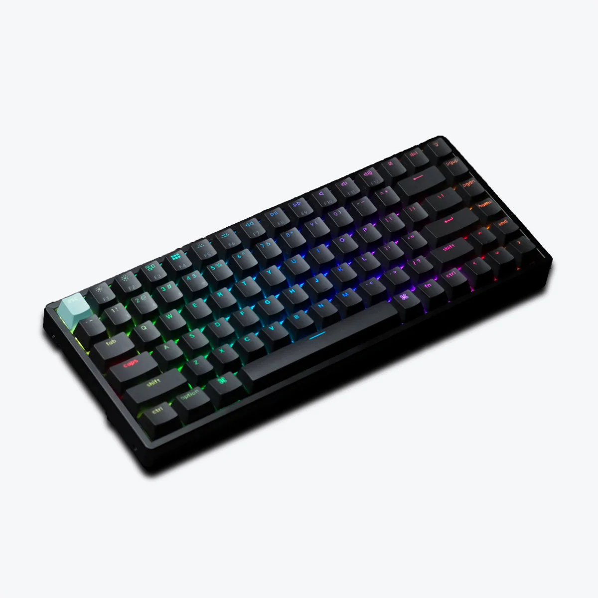 Keychron K2 HE Standard Ed. Hot-Swappable RGB Backlight 75% Wireless Magnetic Switch Custom Keyboard - Black (Gateron Double-Rail Magnetic Nebula Switch) (K2H-J1) - Image 3