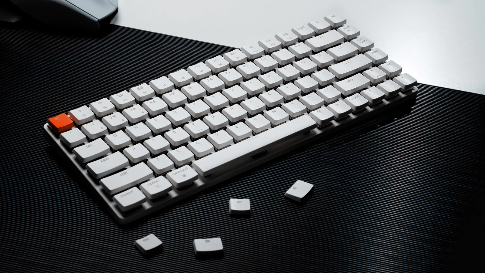 Keychron K3 V2 Non-Backlit Non-Backlight Ultra-Slim Wireless Mechanical Keyboard - White (Low Profile Gateron Mechanical Brown Switch) (K3-K3) - Image 5