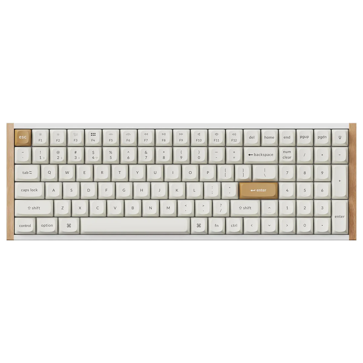 Keychron K4 HE Special Ed. Hot-Swappable RGB Backlight 96% Wireless Magnetic Switch Custom Keyboard - White (Gateron Double-Rail Magnetic Nebula Switch) (K4H-Q1) - Image 7