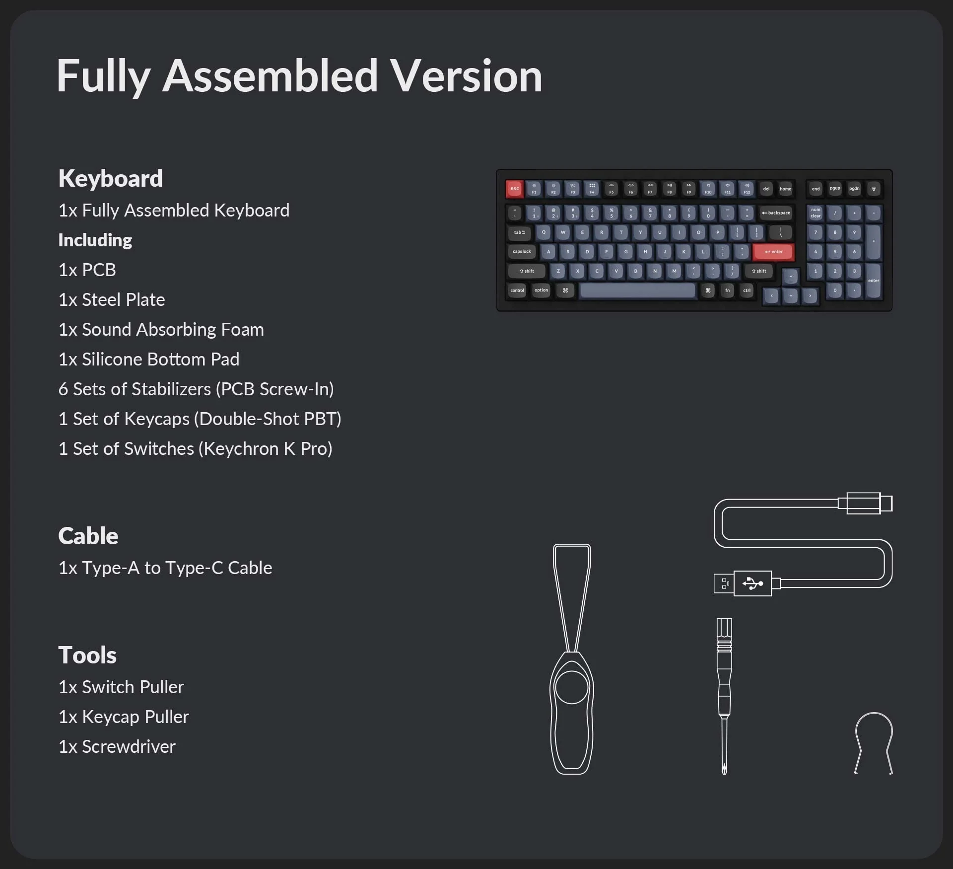 Keychron K4 Pro QMK/Via Hot-Swappable White Backlight Wireless Mechanical Keyboard (K Pro Mechanical Brown Switch) (K4P-G3) - Image 10