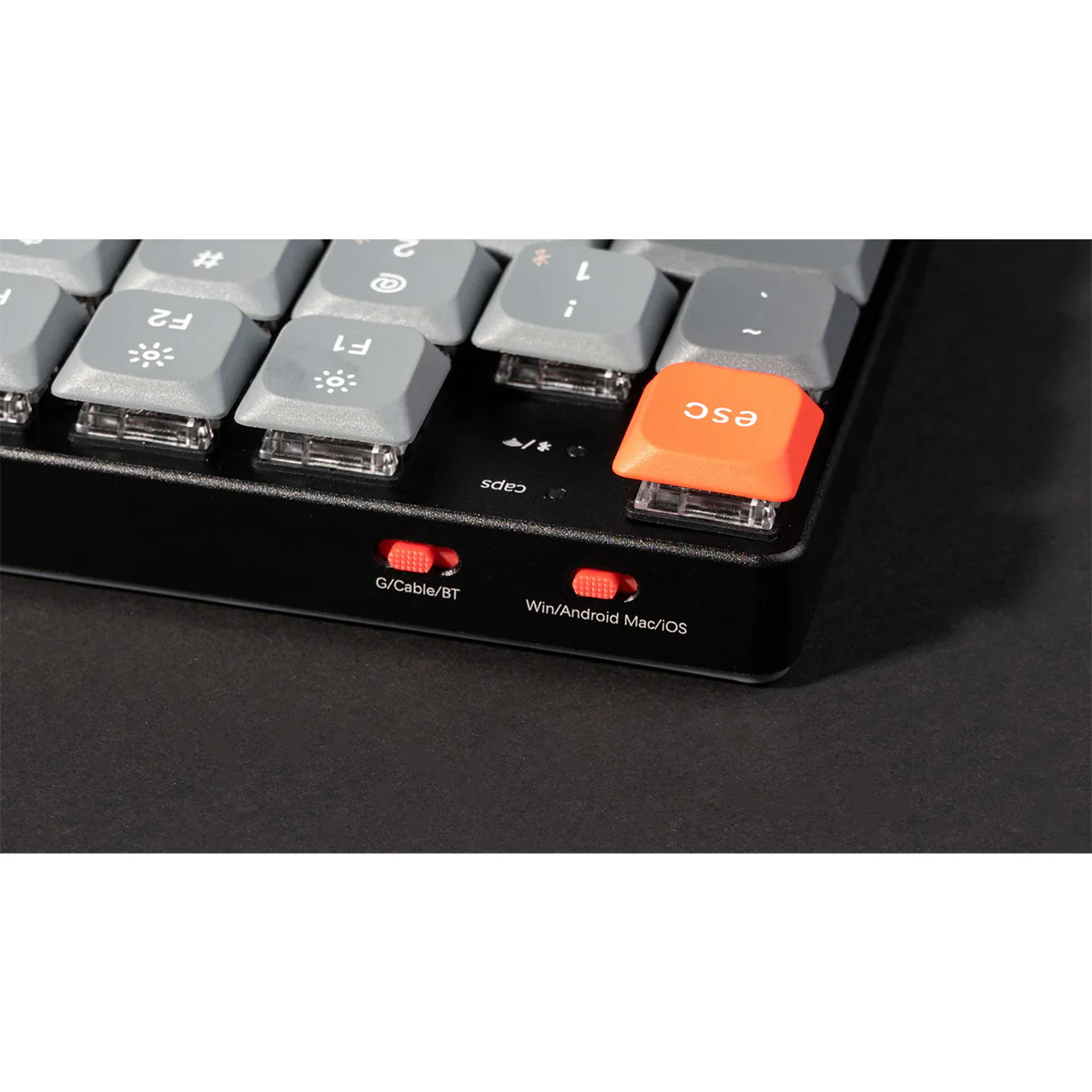 Keychron K5 Max QMK/VIA RGB Backlight Hot-Swappable Wireless Custom Mechanical Keyboard (Low Profile Gateron Mechanical Brown Switch/Red Switch) (K5M-H3, K5M-H1) - Image 8