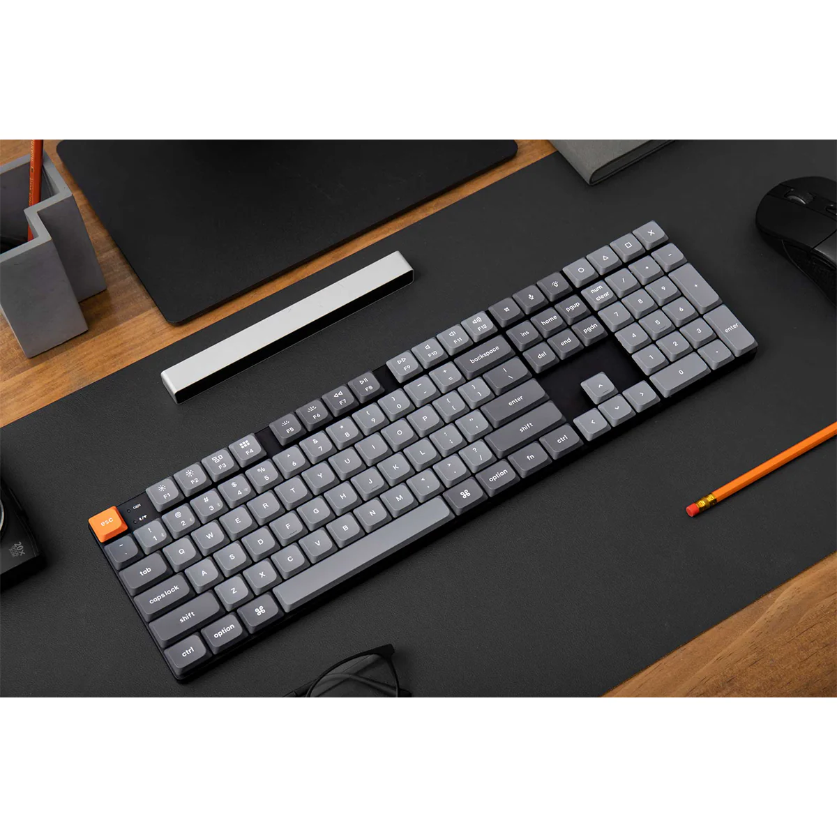 Keychron K5 Max QMK/VIA RGB Backlight Hot-Swappable Wireless Custom Mechanical Keyboard (Low Profile Gateron Mechanical Brown Switch/Red Switch) (K5M-H3, K5M-H1) - Image 9