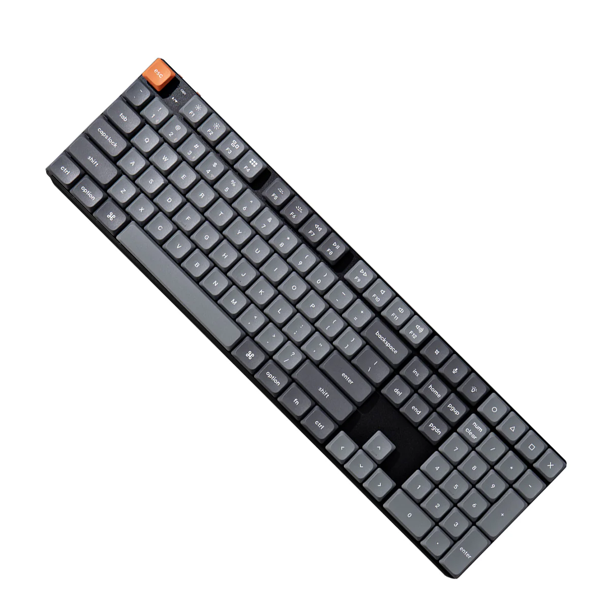 Keychron K5 Max QMK/Via RGB Backlit Full Size Wireless Custom Mechanical Keyboard (Low Profile Gateron Mechanical Brown Switch) (K5M-B3) - Image 2