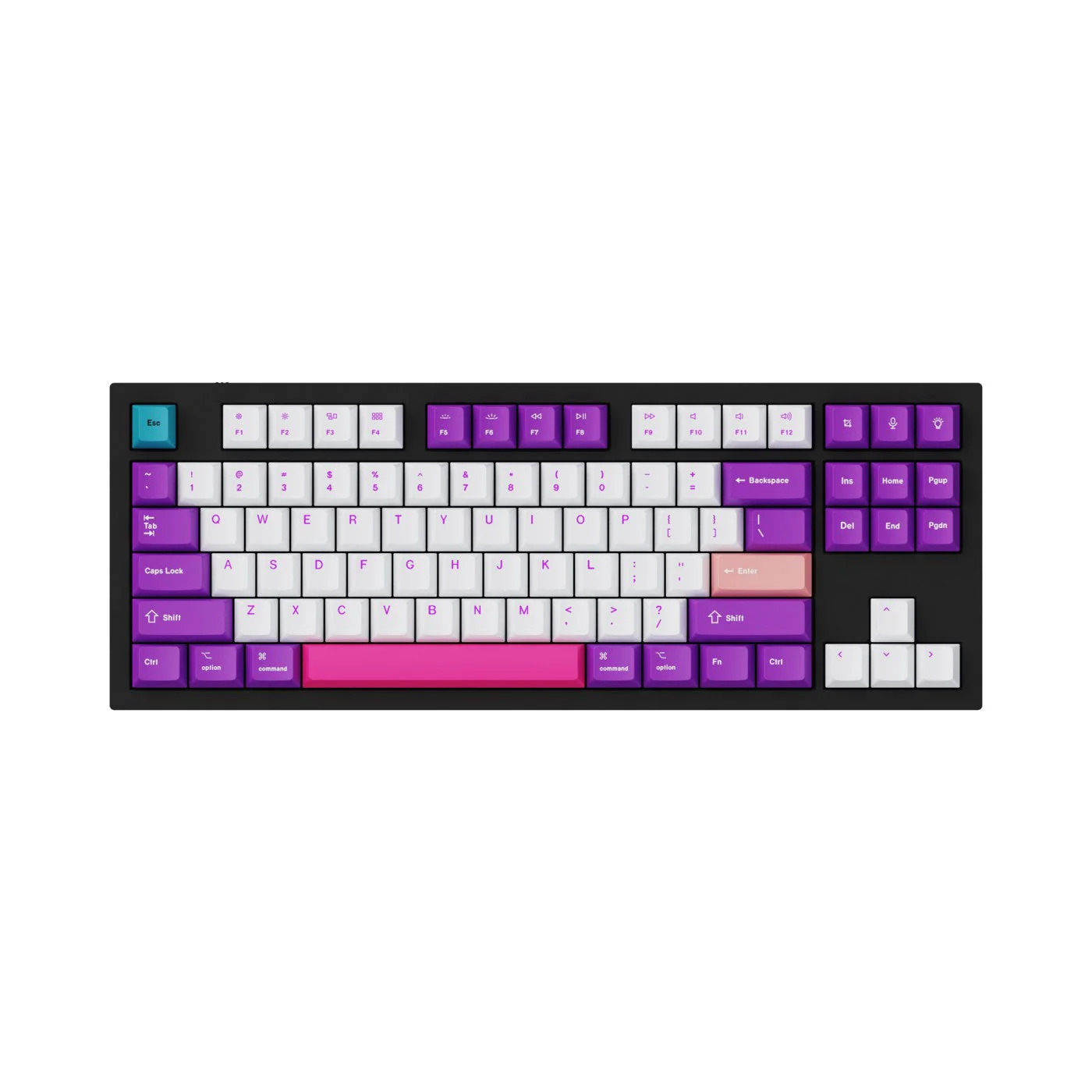 Keychron OEM Dye-Sub PBT Keycap Set Version B - Unicorn (PBT-33) - Image 3