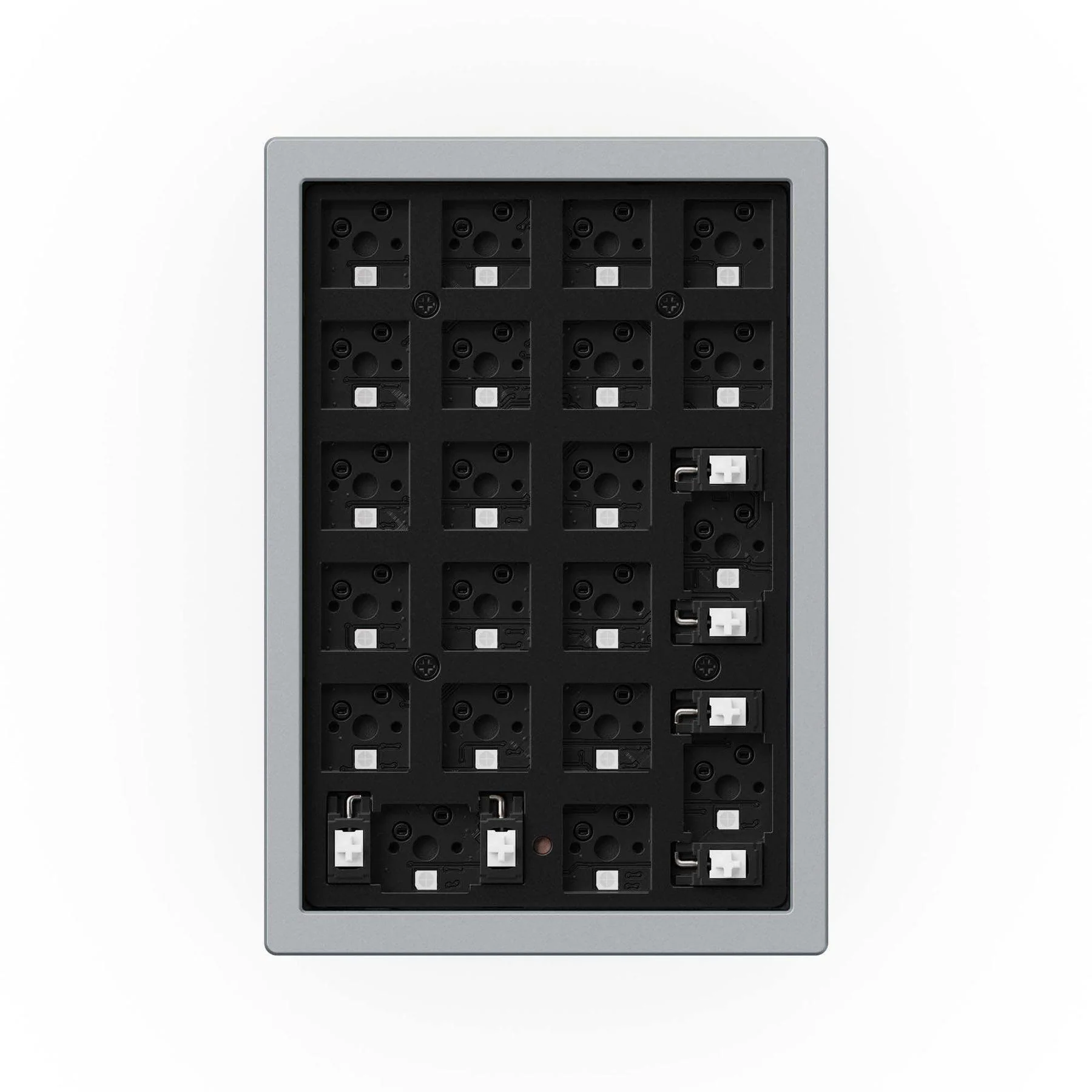 Keychron Q0 QMK Barebone Custom Number Pad (Silver Grey) (Q0A2)