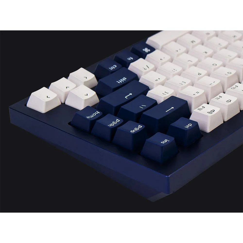 Keychron Q1  QMK Custom Mechanical Fully Assembled Navy Blue Keyboard (Gateron Phantom Red Switch) (Q1J1) - Image 3