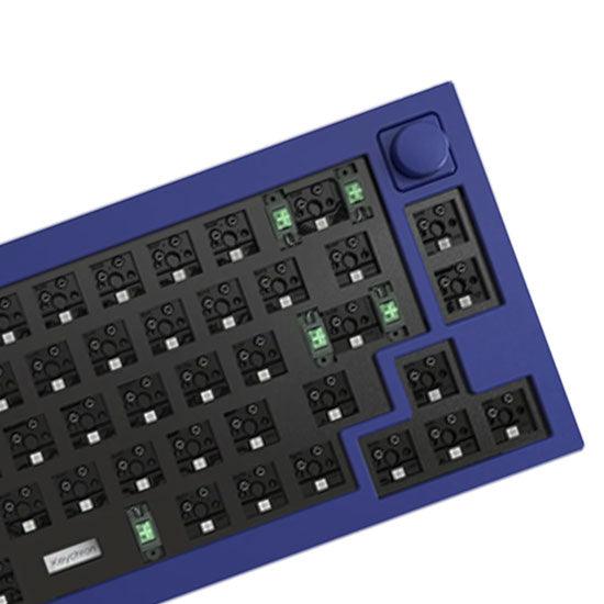 Keychron Q2 QMK Custom Mechanical Barebone Knob Keyboard (Navy Blue) (Q2B3) - Image 2