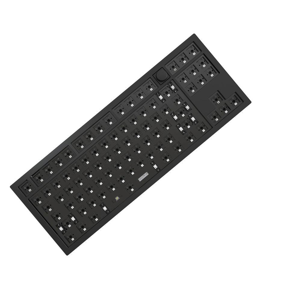 Keychron Q3 QMK Custom Mechanical Barebone Knob Wired Keyboard (Carbon Black) (Q3B1) - Image 3
