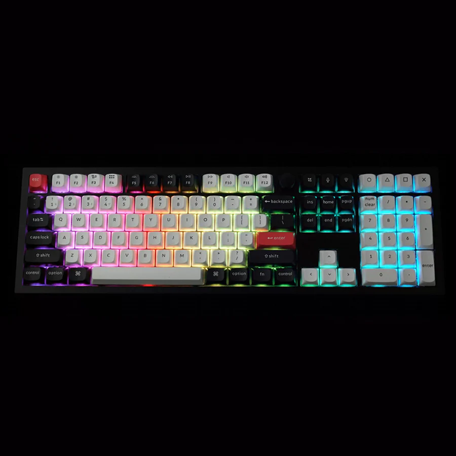 Keychron Q6 HE QMK Fully Assembled Knob RGB Full Size Wireless Custom Keyboard - Carbon Black (Gateron Double-Rail Magnetic Nebula Switch) (Q6H-M1) - Image 5