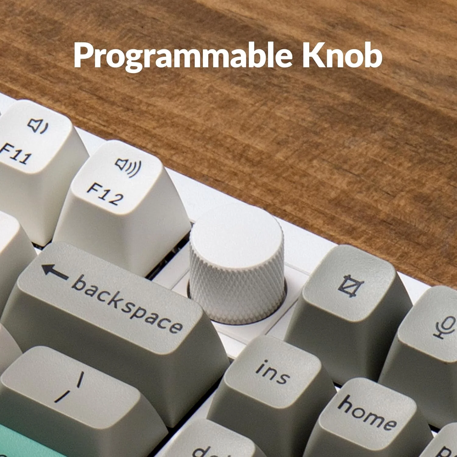 Keychron Q6 Max QMK/Via Fully Assembled With Knob RGB Backlit Hot-Swappable Full Size Wireless Custom Mechanical Keyboard - Shell White (Red Switch, Banana Switch) - Image 10